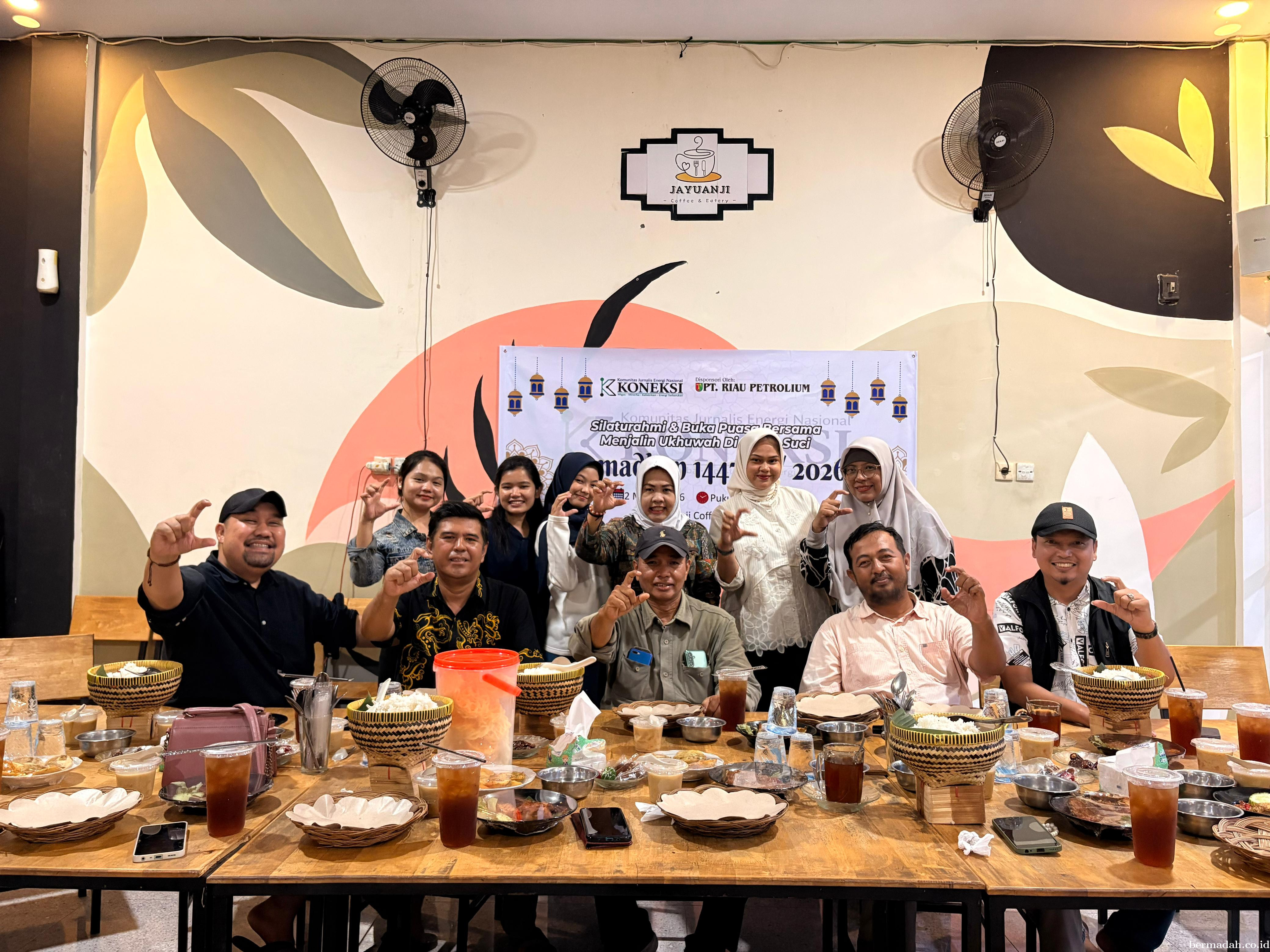 KONEKSI Riau Gelar Silaturahmi dan Buka Puasa Bersama, Pererat Ukhuwah Jurnalis Energi