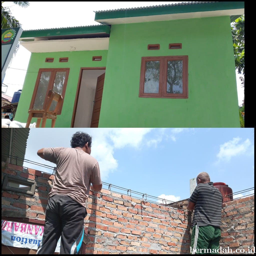 Tinggal Finishing, Rumah Baru Keluarga Almarhum Yudarfis Segera Berdiri