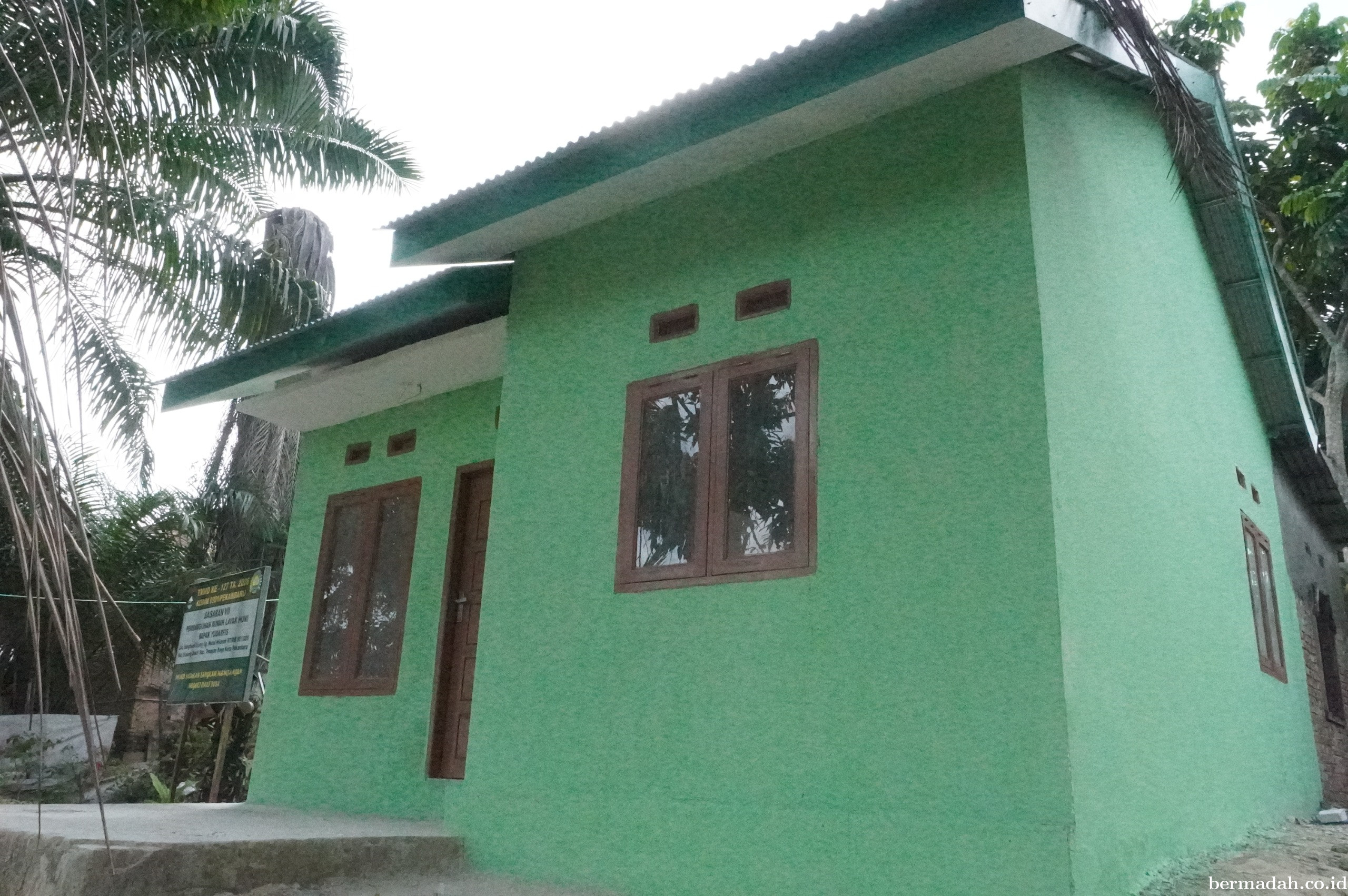 TMMD Kodim 0301/Pekanbaru Tuntaskan RTLH Almarhum Yudarfis 100 Persen