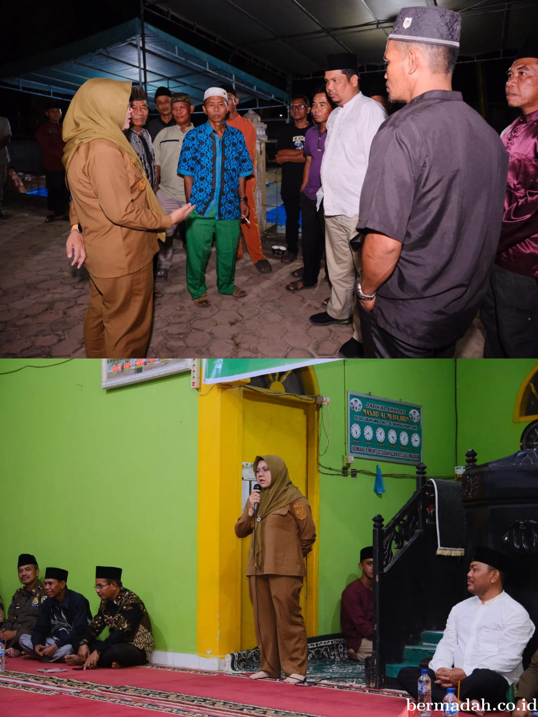 Tembus Jalan Berdebu di Pedalaman Sungai Mandau, Bupati Siak Jemput Aspirasi Warga