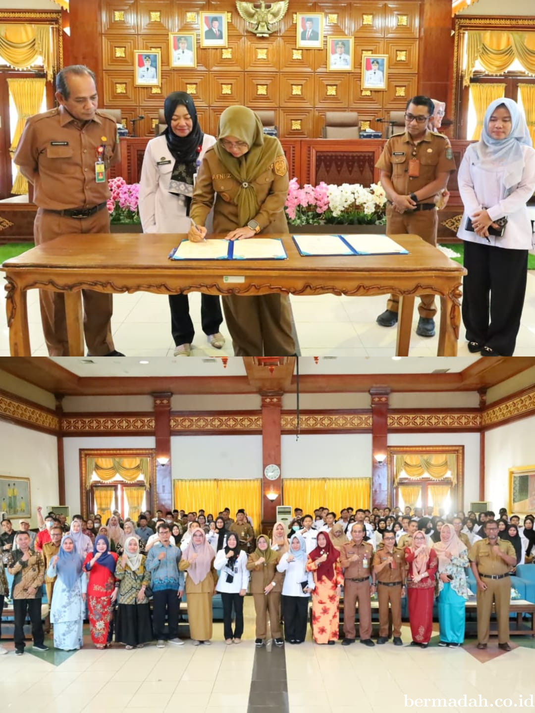 Bupati Siak Minta SPPG Makan Bergizi Gratis Utamakan Hasil Pertanian dan UMKM Lokal