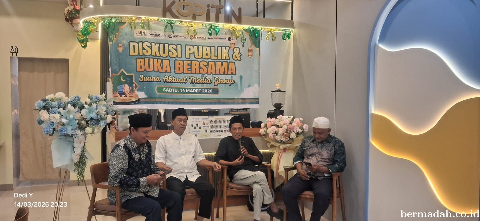 Pererat Silaturahmi di Bulan Suci, Forum Pemred Riau dan Suaraaktual Media Grup Buka Puasa Bersama