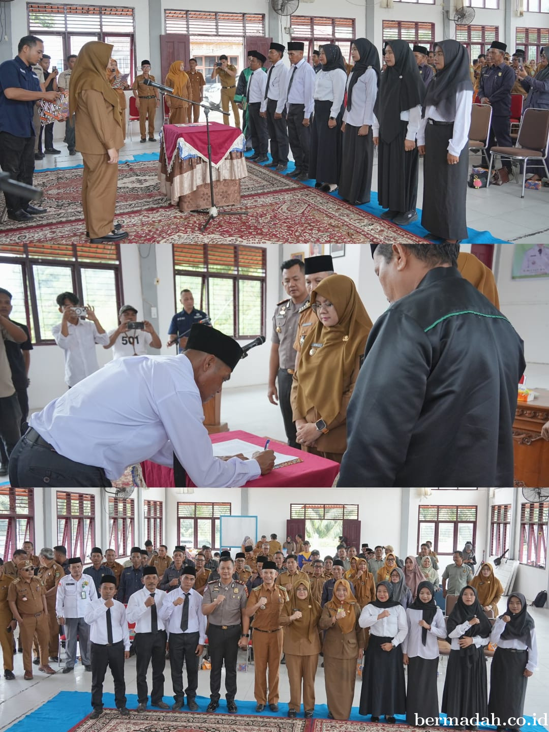 Lantik PAW Bapekam, Bupati Siak Tekankan Sinergi dan Pengawasan di Tengah Tekanan Fiskal