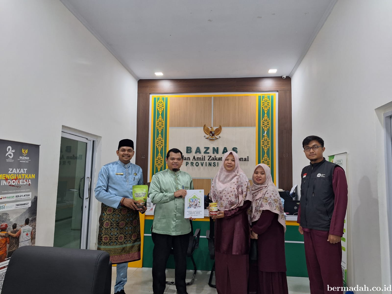 Perkuat Sinergi Lembaga, IZI Riau Jalin Silaturahmi dengan Kemenag dan BAZNAS Provinsi Riau