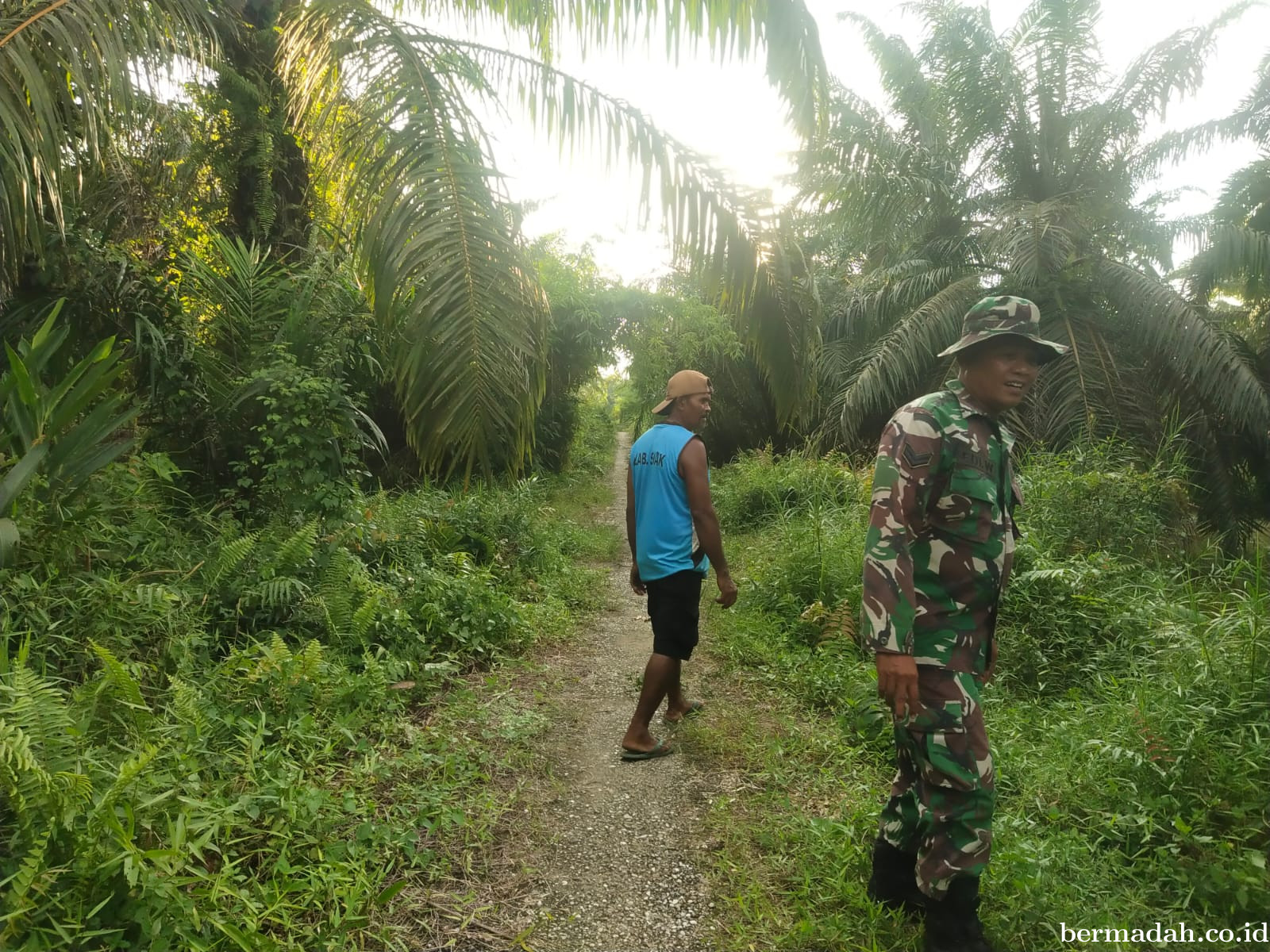 Penanggulangan Karhutla di Wilayah Koramil 02/Sungai Apit Sabtu 9 Mei