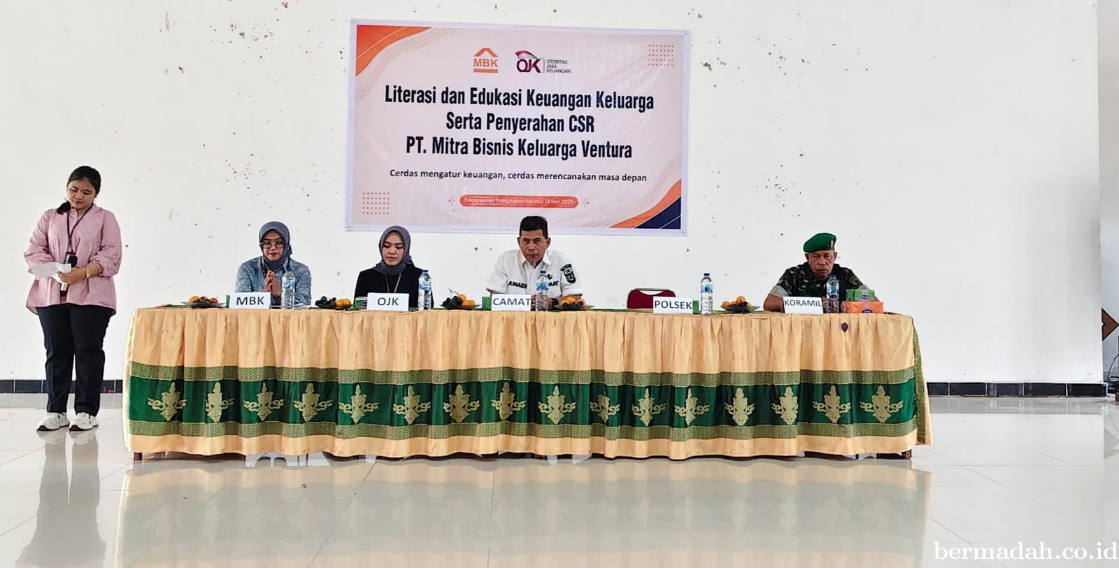 Resmi Hadir di Pelalawan, MBK Ventura Gelar Literasi Keuangan dan Serahkan Bantuan CSR untuk Masjid