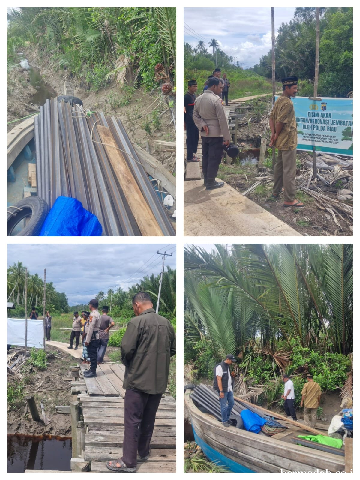 Jembatan Merah Putih Presisi Tahap II Dimulai, Harapan Baru Warga Sungai Emas Segera Terwujud