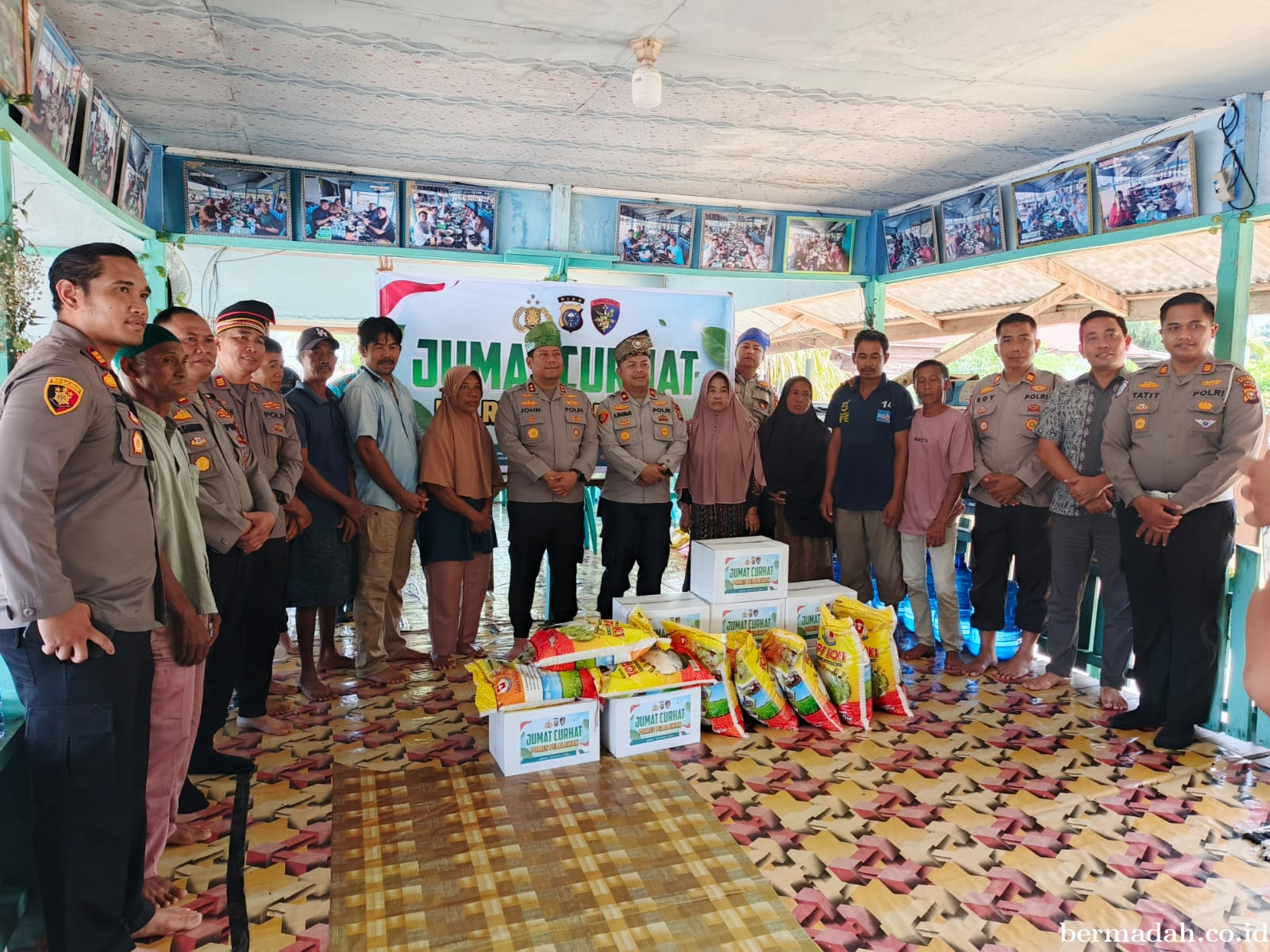 Kapolres Pelalawan Serap Aspirasi Warga Pesisir Sungai Kualo