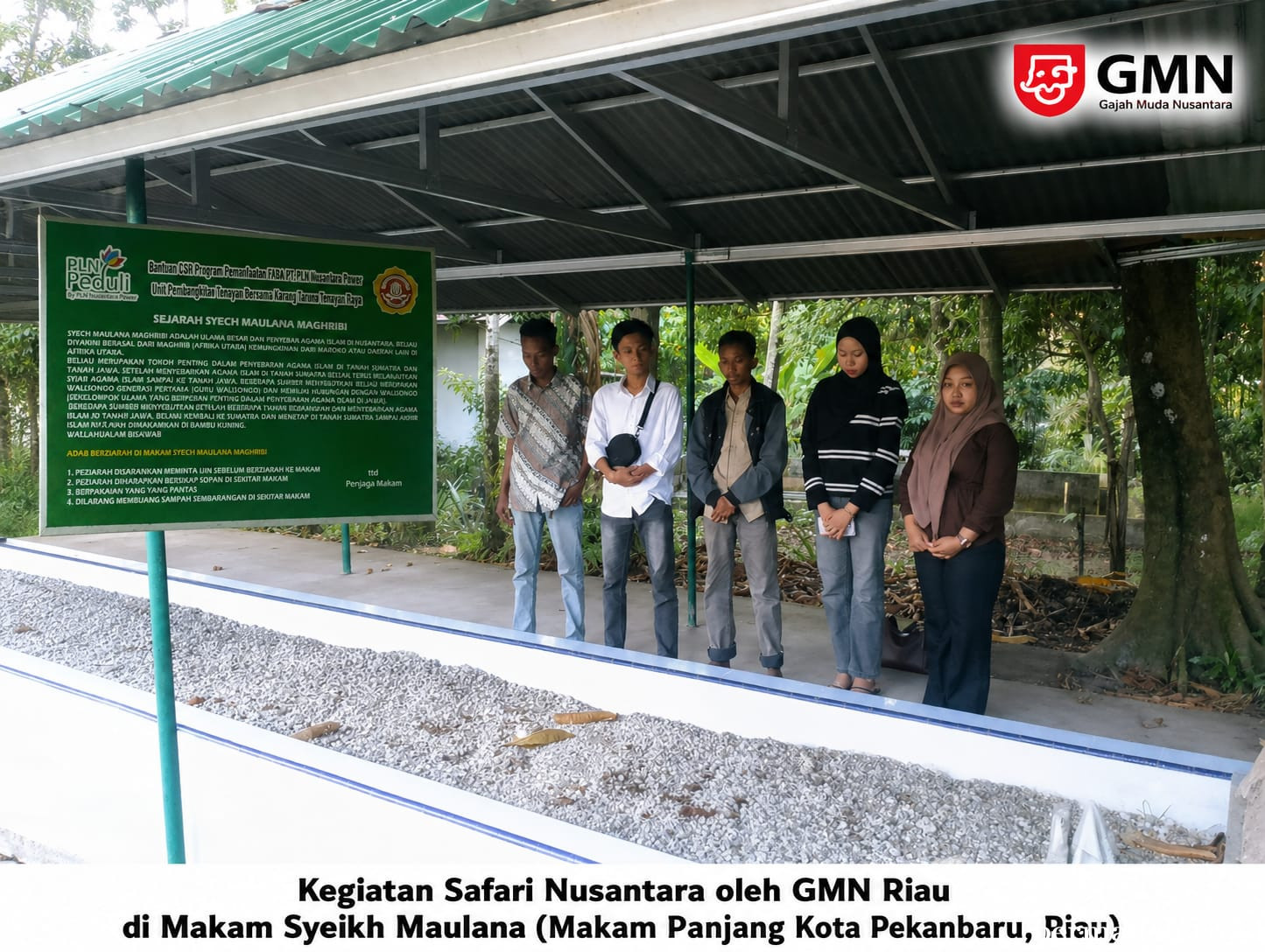 GMN Riau Ziarah Peradaban di Makam Panjang