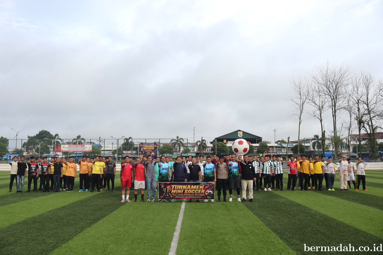 Kapolres Cup HUT Bhayangkara Ke-80 Resmi Bergulir