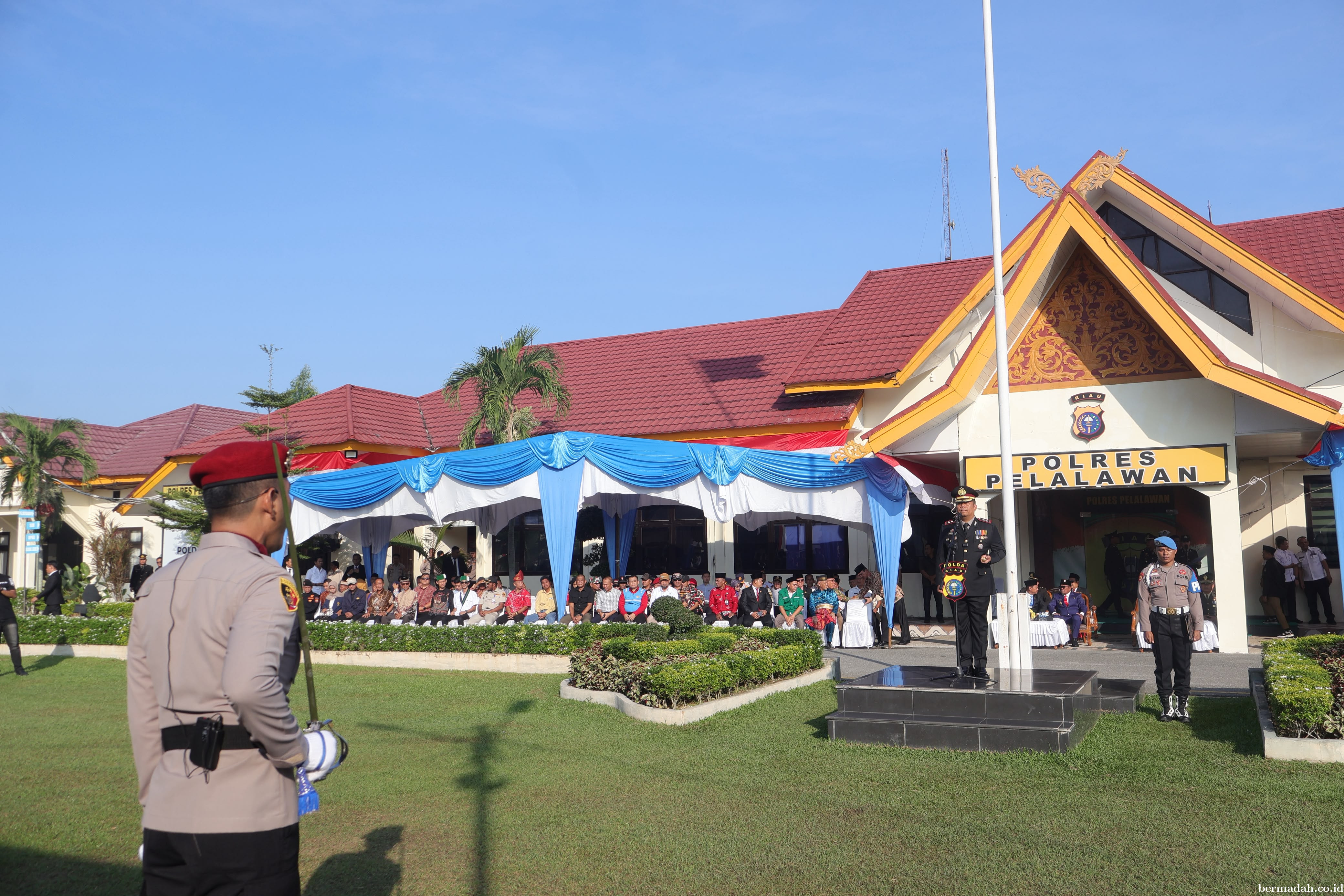 Kapolres Pelalawan Tegaskan Komitmen Polri Hadir untuk Masyarakat