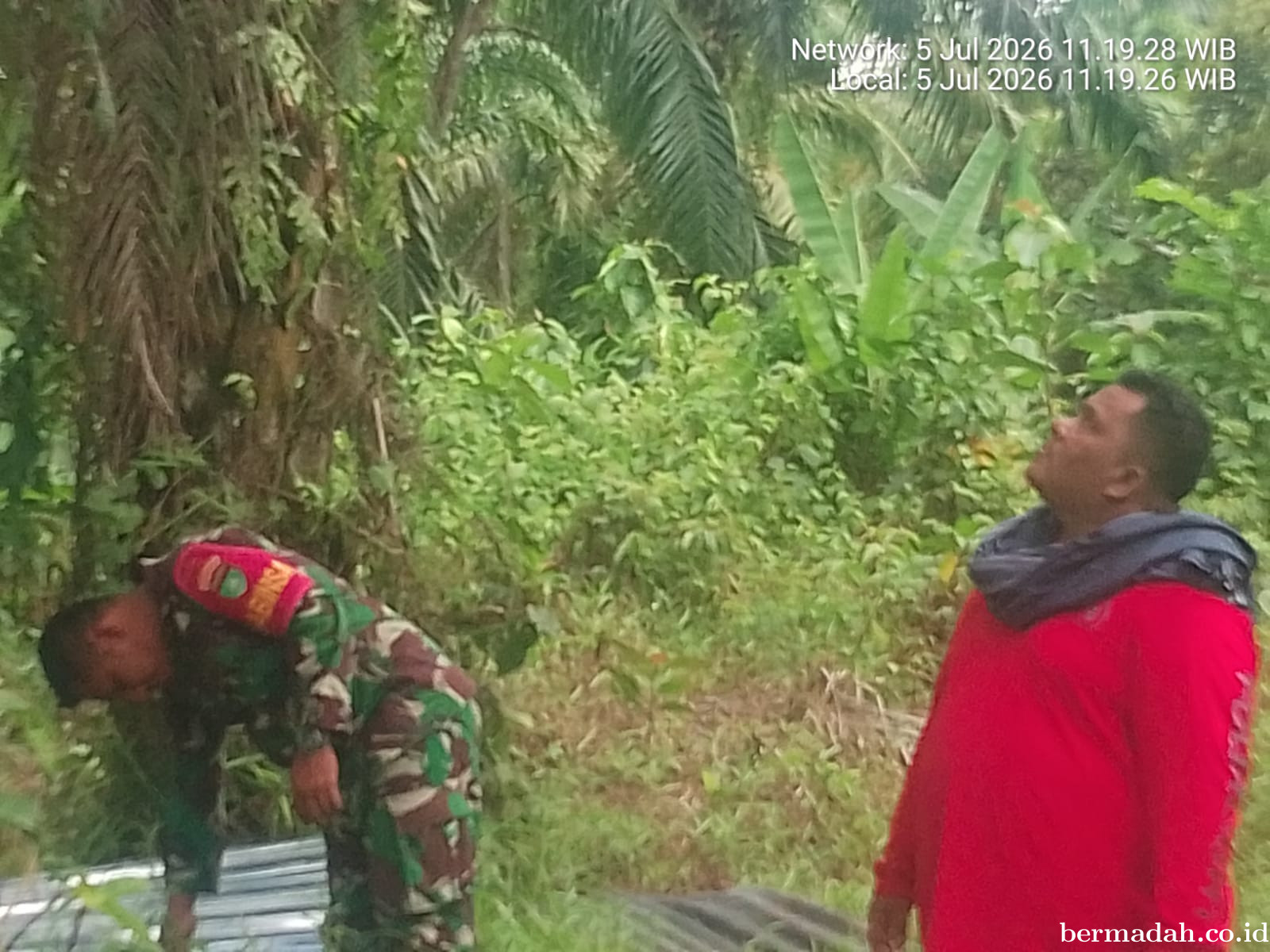 Penanggulangan Karhutla di Wilayah Koramil 02/Sungai Apit Minggu 5 Juli