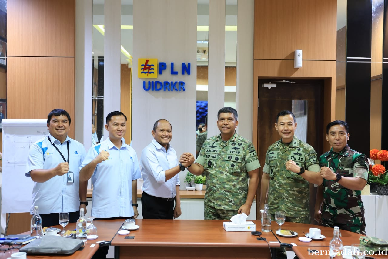 PLN dan Korem 031/Wira Bima Perkuat Sinergi Dukung Program Koperasi Desa/Kelurahan Merah Putih