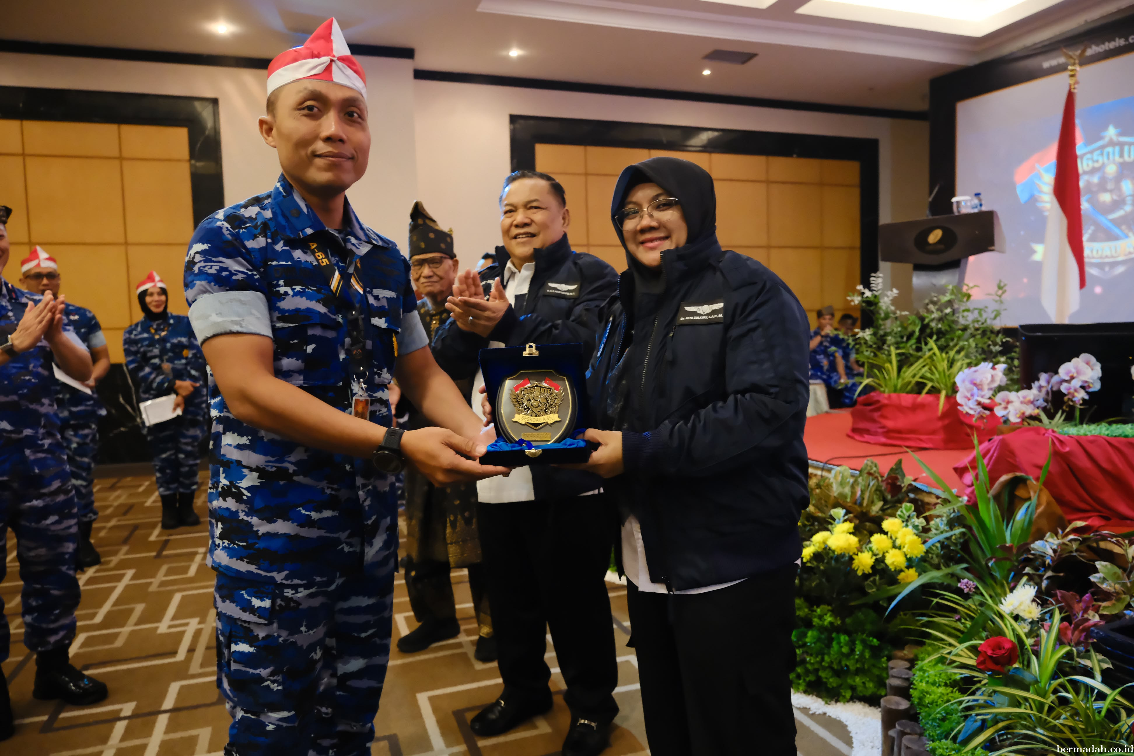 Di Forum Seskoau, Bupati Afni Soroti Peran Strategis Siak bagi Ketahanan Energi