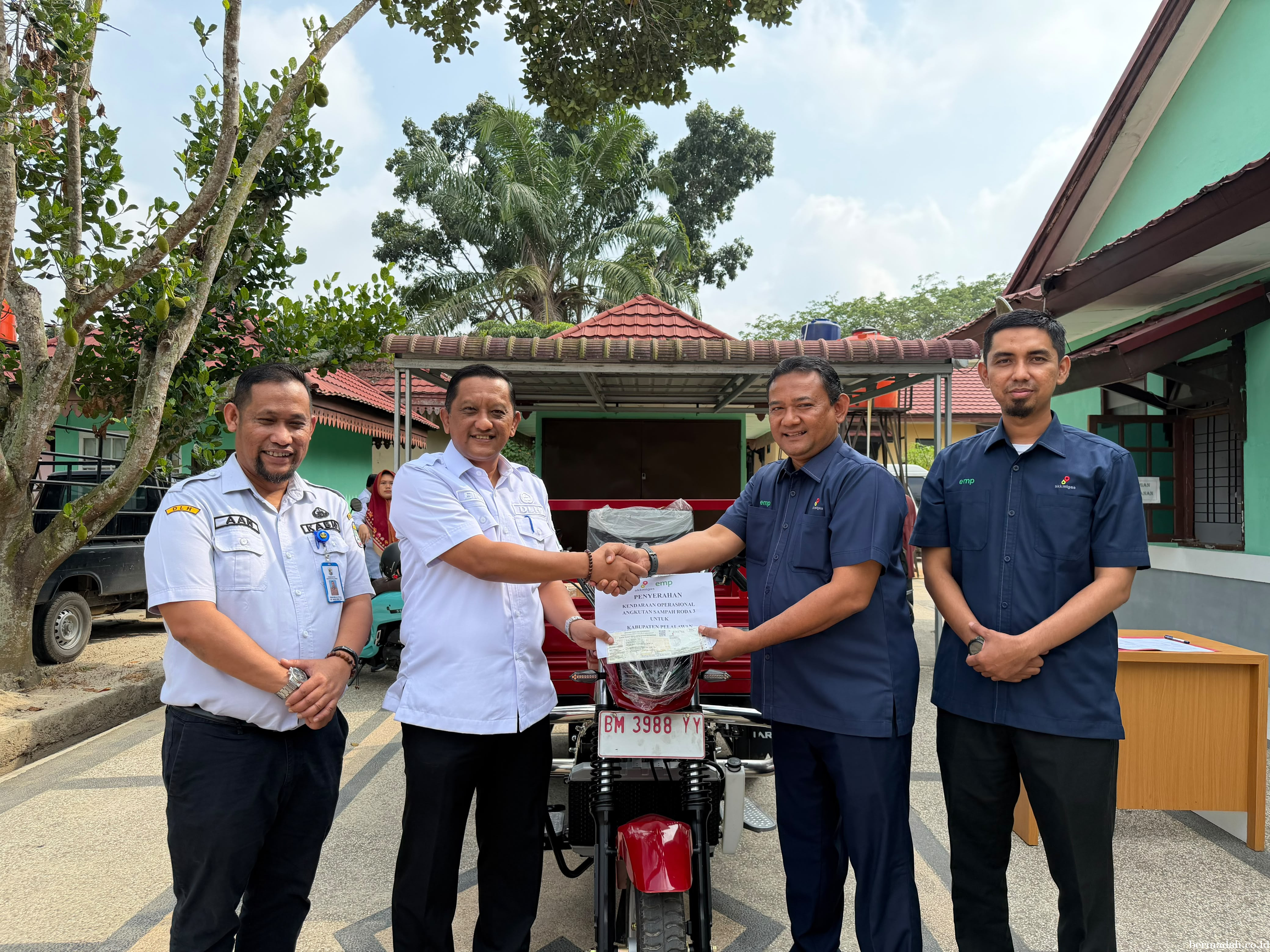Sinergi EMP Bentu Limited dan DLH Pelalawan Dorong Pengelolaan Sampah Berkelanjutan Bernilai Ekonomi