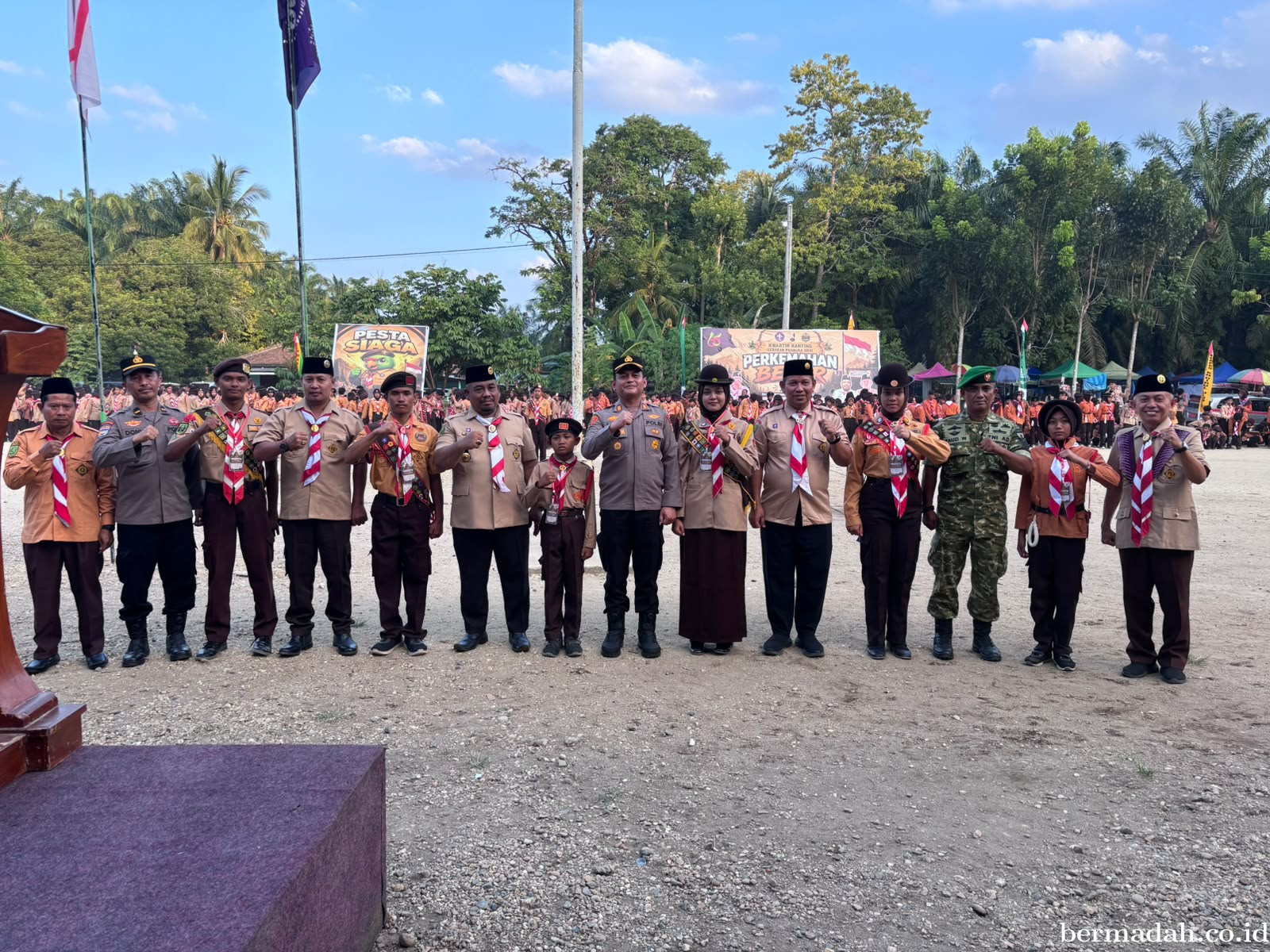 Perkemahan Besar Kwarran Ukui Sukses Digelar