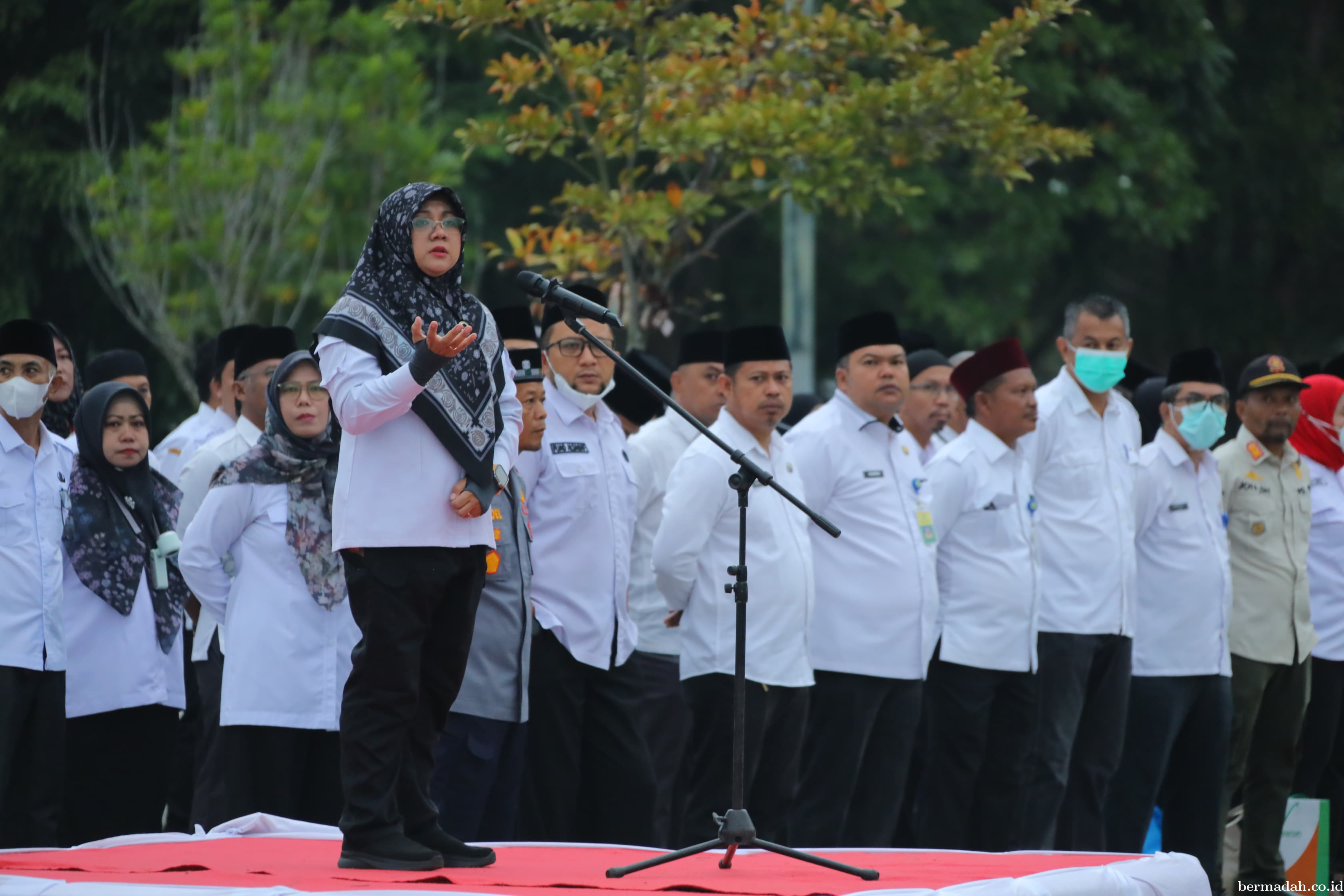 ISPU Memburuk, Sekolah di Sejumlah Wilayah Siak Terapkan PJJ, ASN Hamil Boleh WFH