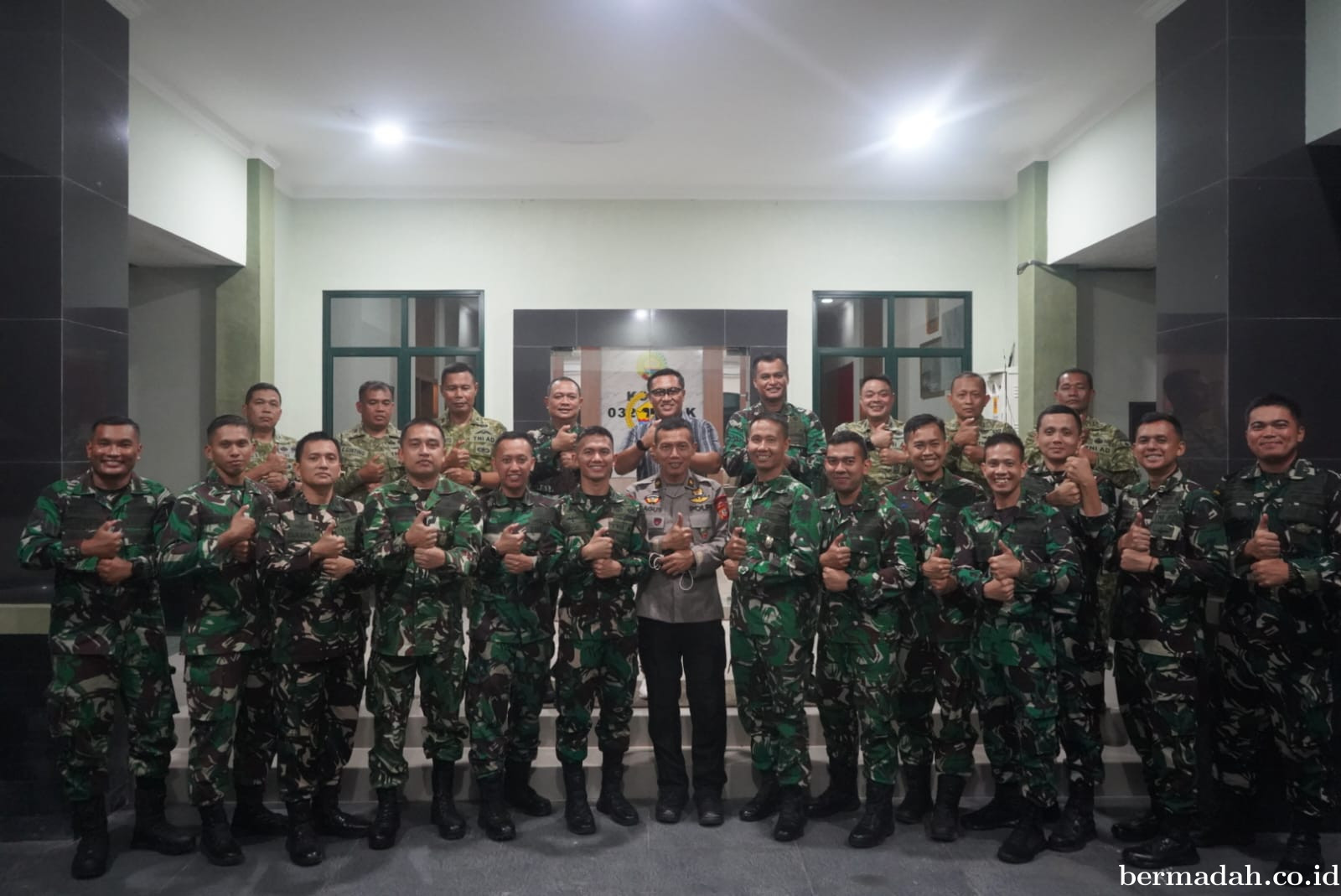 Pasis Dikreg Seskoad LXVIII Laksanakan Kuliah Kerja Lapangan Wilhan di Wilayah Kodim 0322/Siak