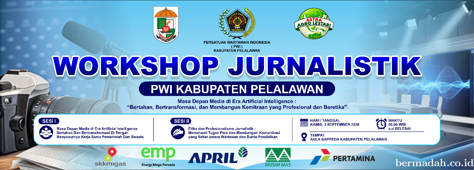PWI Pelalawan Siapkan Transformasi Media Berbasis Etika