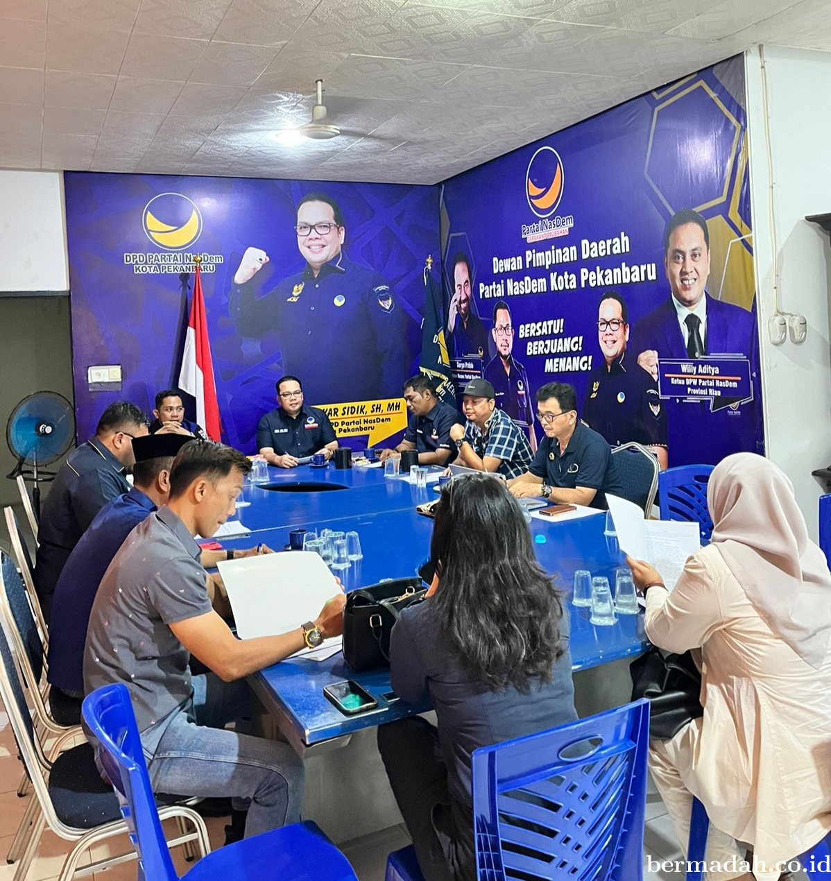 DPD Partai NasDem Pekanbaru Buka Penjaringan Bacalon Walikota dan Wakil Walikota
