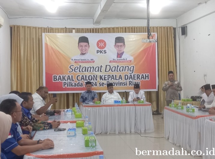 Bawa Visi Bersama Membangun Riau, M Nasir Daftar Cagubri ke PKS