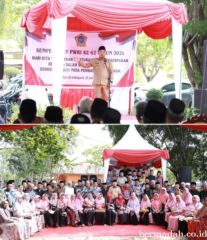 Wabup Husni: PWRI Berkontribusi Bagi Kemajuan Kabupaten Siak