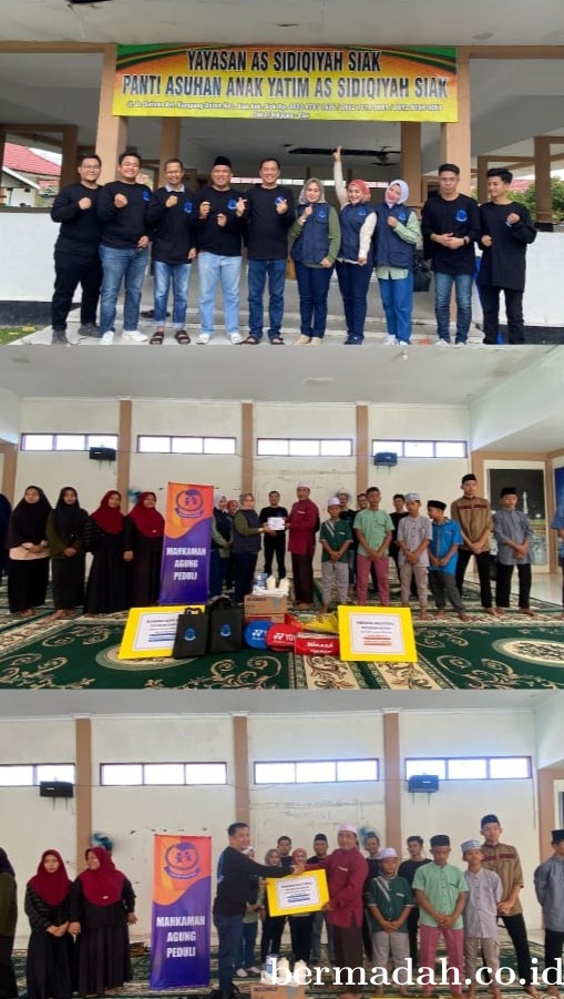 Makamah Agung Peduli, Berbagi Bersama Anak-Anak Panti Asuhan Assidiqiyah Siak