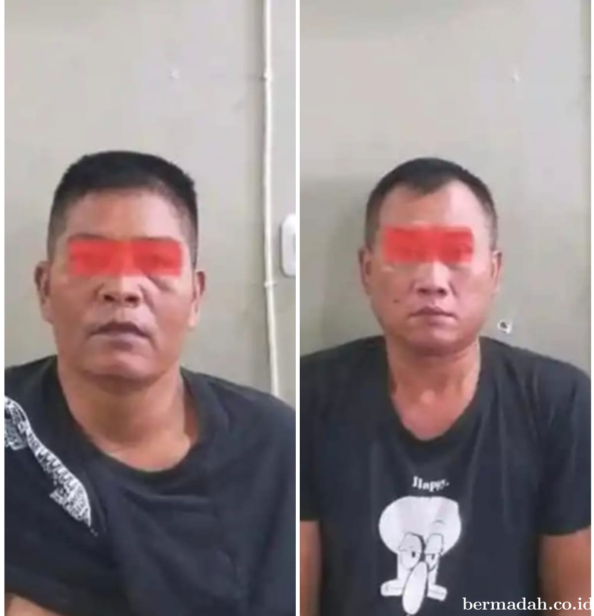 Polsek Pangkalan Kerinci Tangkap Dua DPO Terduga Pelaku Pemerasan Berkedok BNN Gadungan