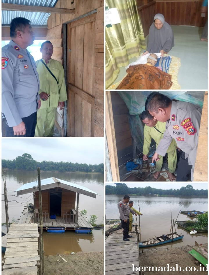 Mayat Lansia Ditemukan di Sungai Kampar