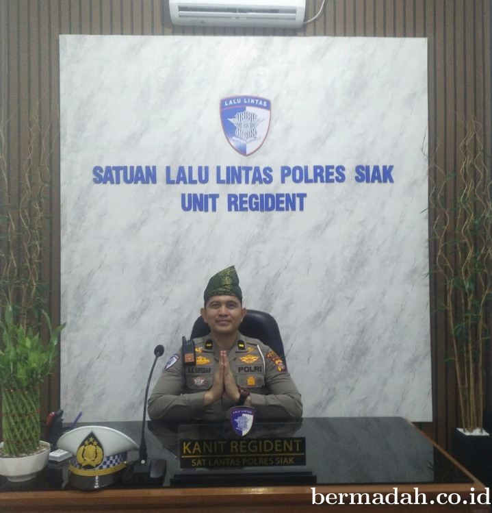 Pelayanan Regident Polres Siak Dukung Program Kapolda Riau