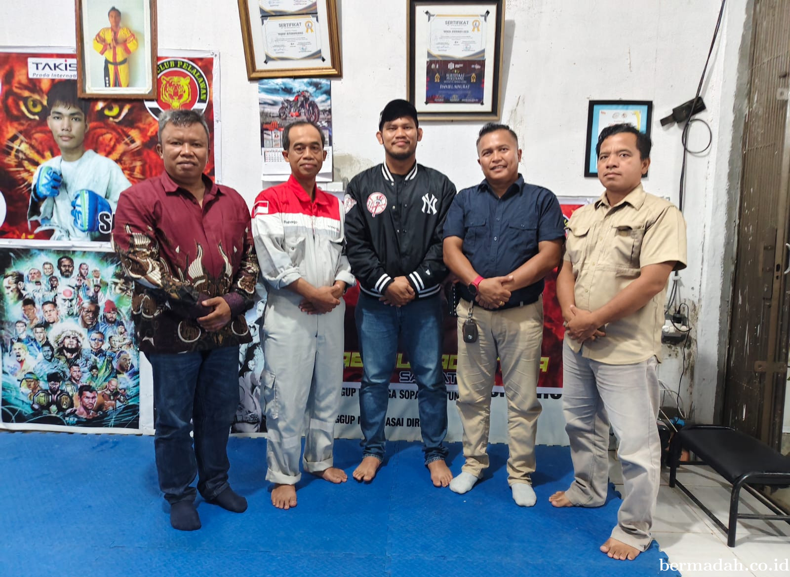 PT Takisama Apresiasi Kemenangan KO Atlet MMA Pelalawan