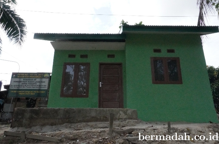 100 Persen Rampung, Rumah Almarhum Yudarfis Hadirkan Harapan Baru bagi Keluarga