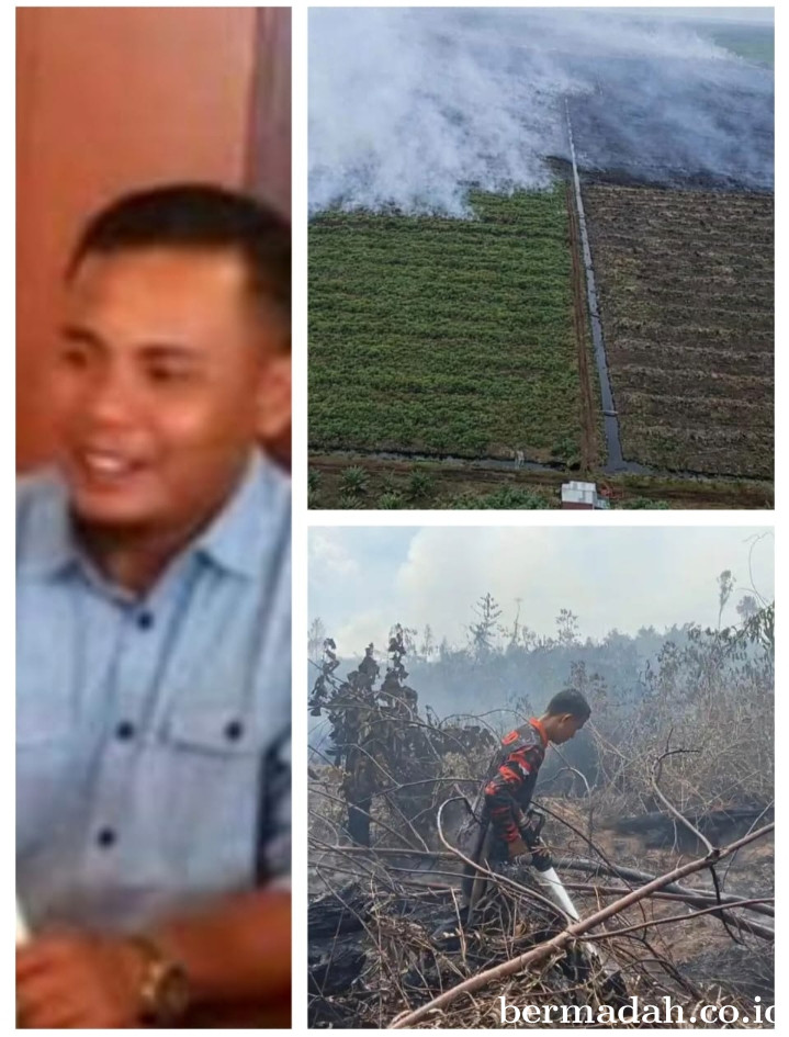 Karhutla di Desa Merbau Bunut Berhasil Dikendalikan, Tim Gabungan Masih Lakukan Pendinginan