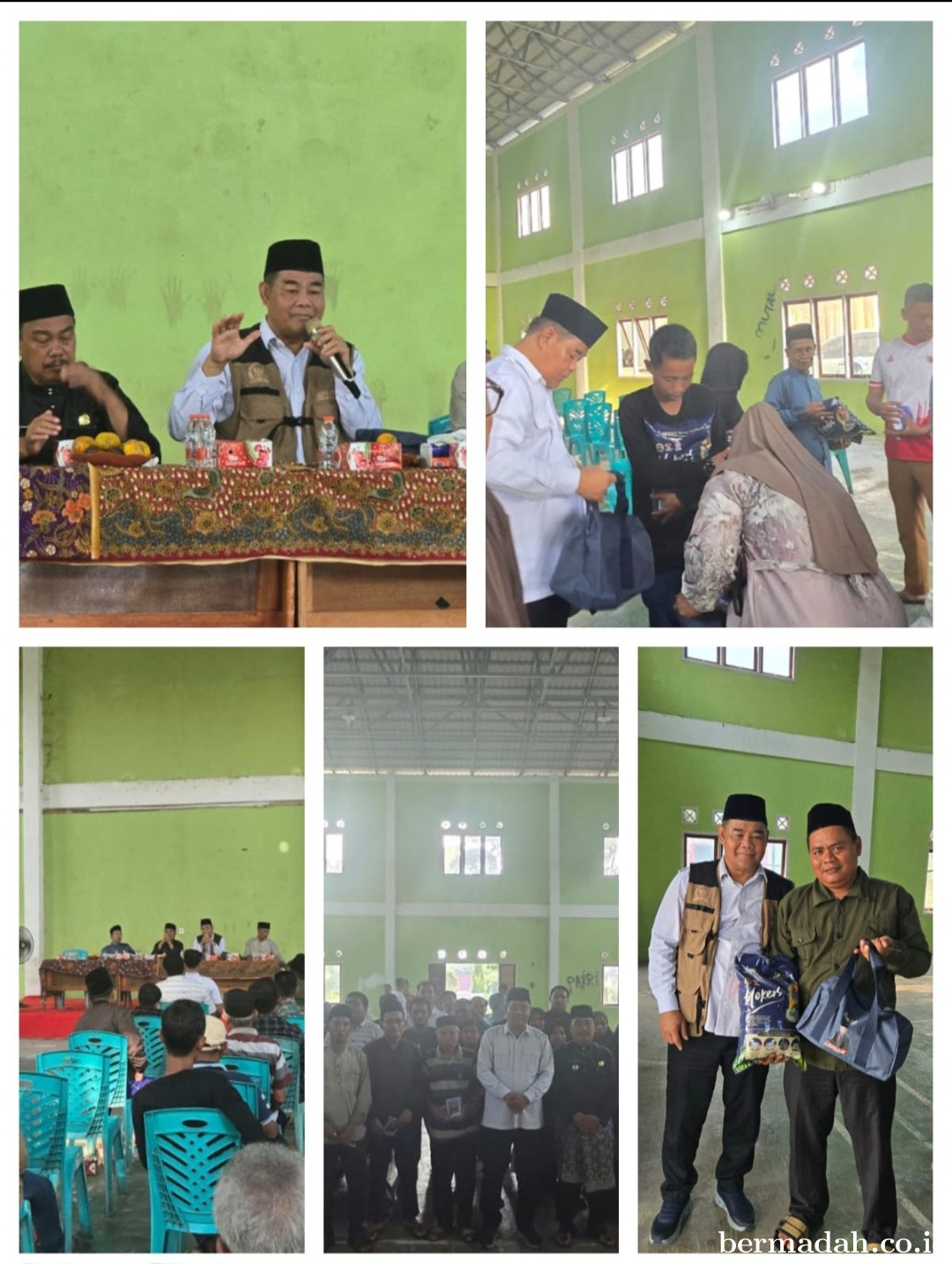 Serap Aspirasi Warga Bunut, Senator Abdul Hamid Salurkan Bantuan Pangan dan Perkuat Silaturahmi
